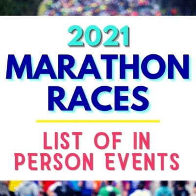 2021 Marathon Race Updates and Announcements