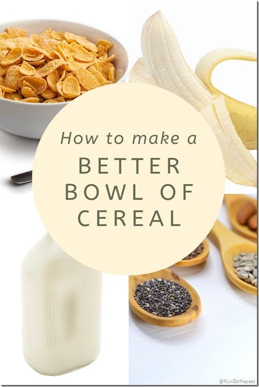 how to make a healthier bowl of cereal