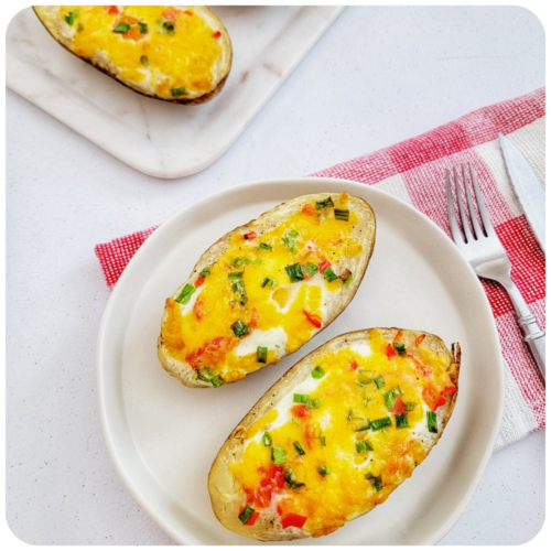 Easy Breakfast Baked Potato Recipe Healthy