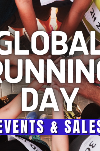 #GlobalRunningDay Sales and Events