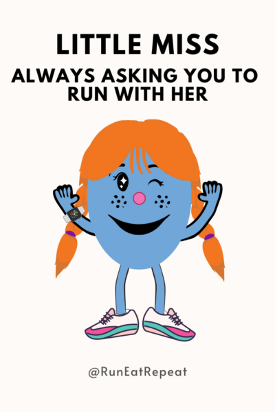 Lil Miss Runner @RunEatRepeat Instagram meme