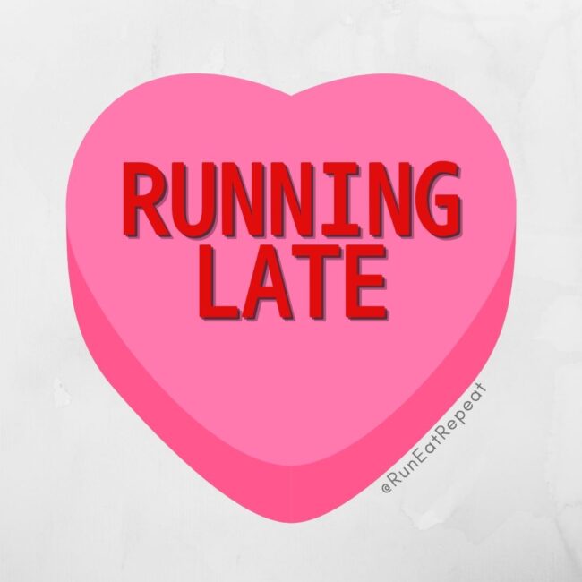 Funny Candy Hearts for Runners Valentine's Day RunEatRepeat.com