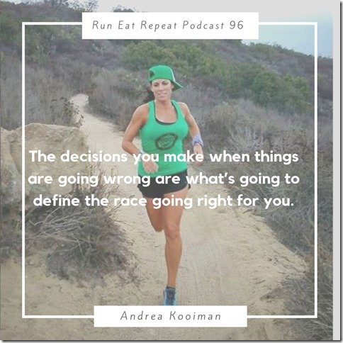 Running Coach Andrea Kooiman podcast