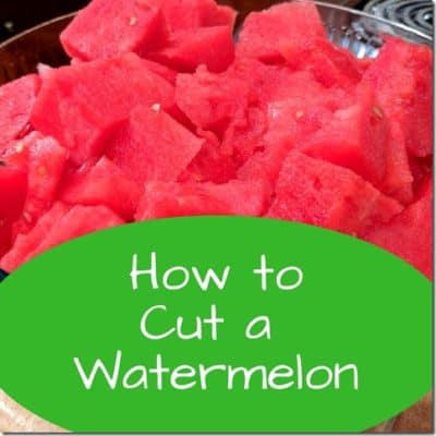 How to Cut a Watermelon Easy and Fast